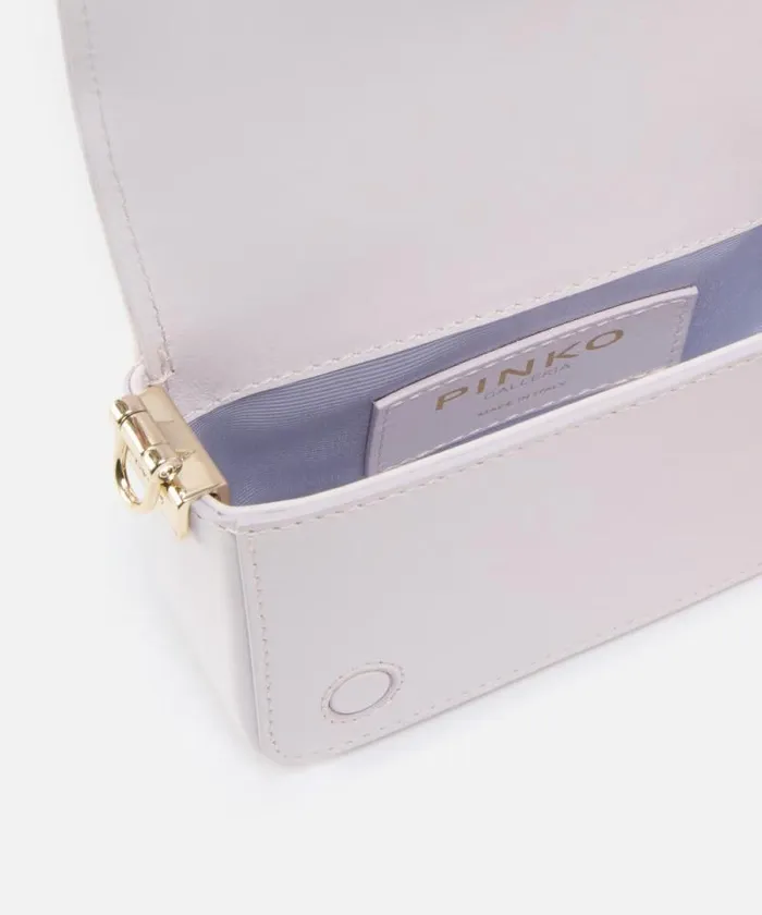 Women Love Bag Click Pinko Rhinestonedetailed Micro Love Bag Clutch With Detachable Shoulder Strap Fade Orchidlightgold Women Love Bag Click Pinko Rhinestonedetailed Micro Love Bag Clutch With Detachable Shoulder Strap Fade Orchidlightgold