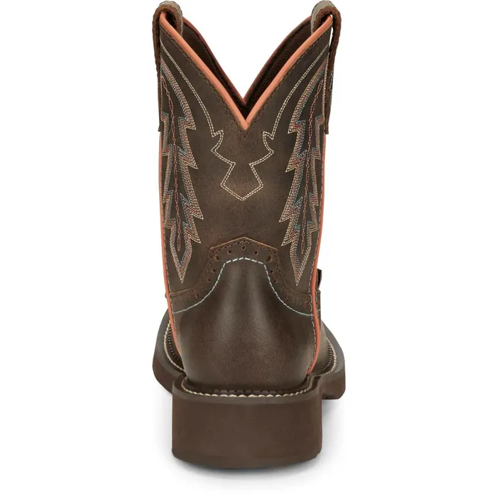 WOMEN Lyla 8034 Western Boot Brown Justin Boots Western