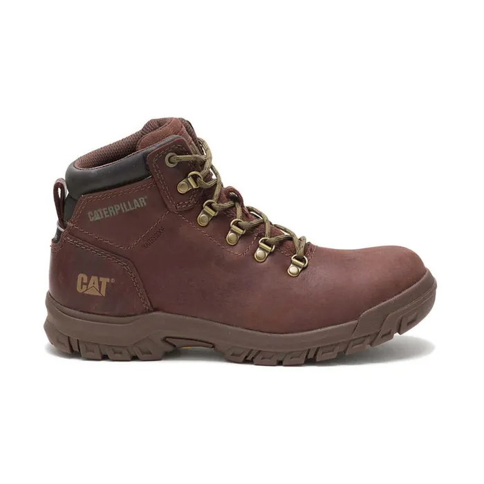 Women Mae Steel Toe Waterproof Work Boot Cat Footwear Boots
