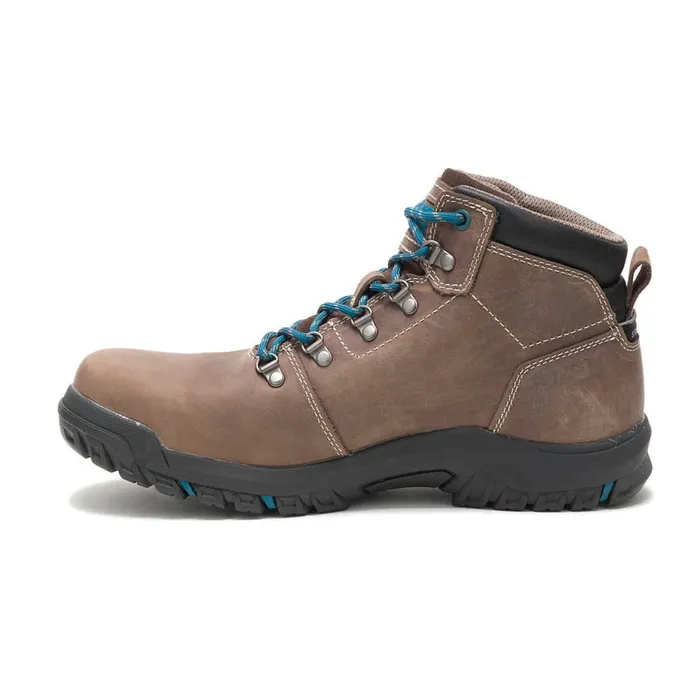 Women Mae Steel Toe Waterproof Work Boot Cat Footwear Boots
