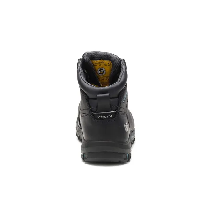 Women Mae Steel Toe Waterproof Work Boot Cat Footwear Boots