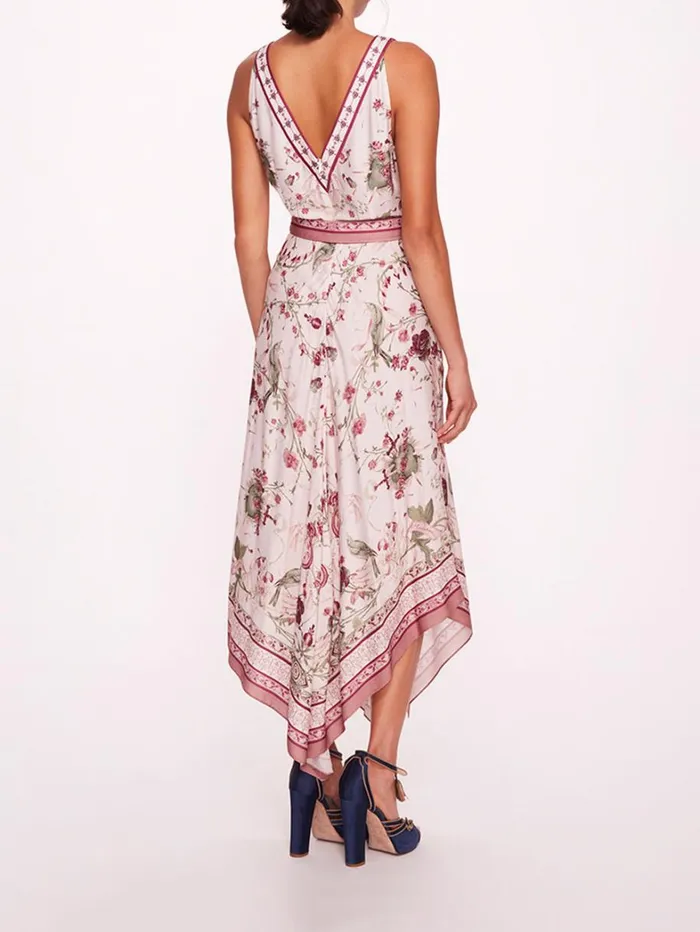 Women Marchesa Dresses Byrn Pink Multi