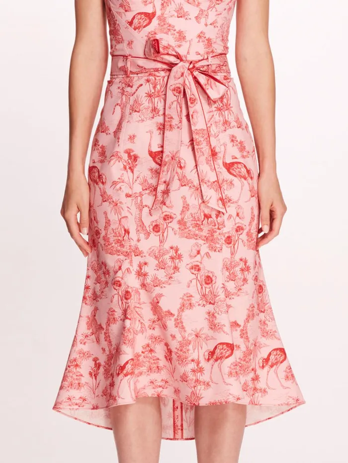 Women Marchesa Dresses Daylily Dress Blush Red Women Marchesa Dresses Daylily Dress Blush Red