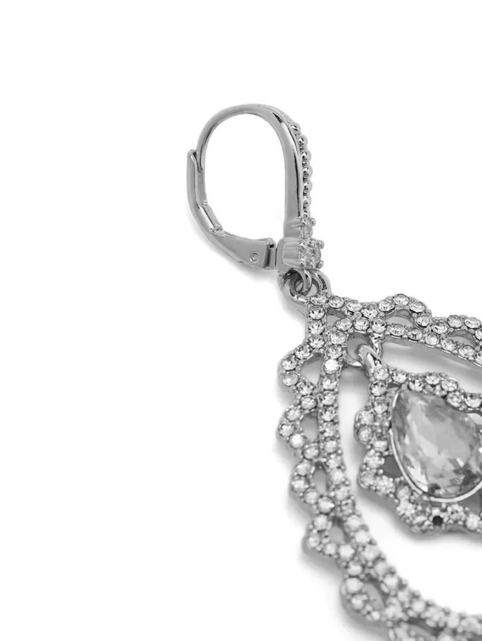 Women Marchesa Jewelry Teardrop Chandelier Earring Crystal Women Marchesa Jewelry Teardrop Chandelier Earring Crystal
