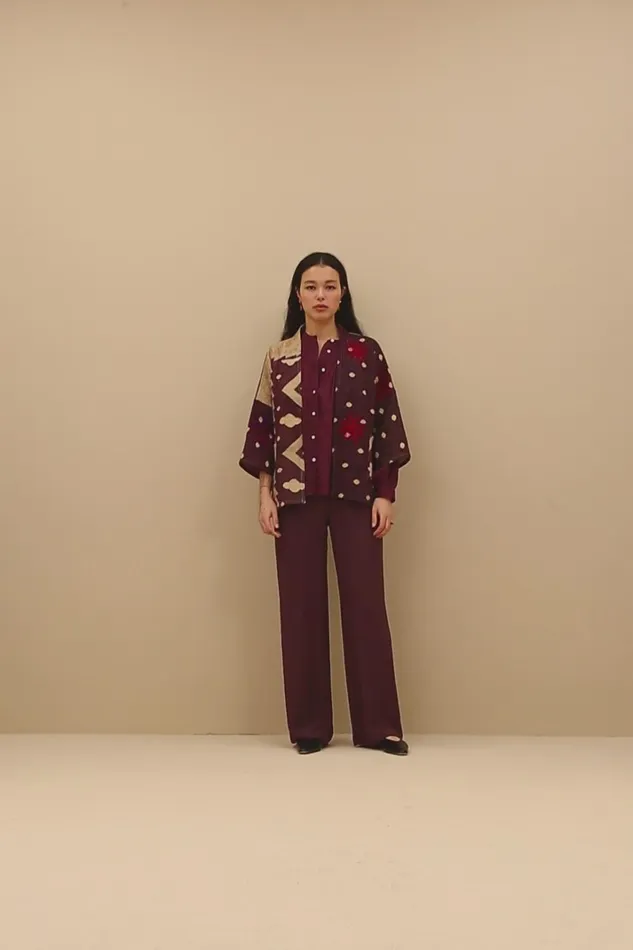 Women Meggie Voile Blouse Pecan Bybar Blouses Women Meggie Voile Blouse Pecan Bybar Blouses