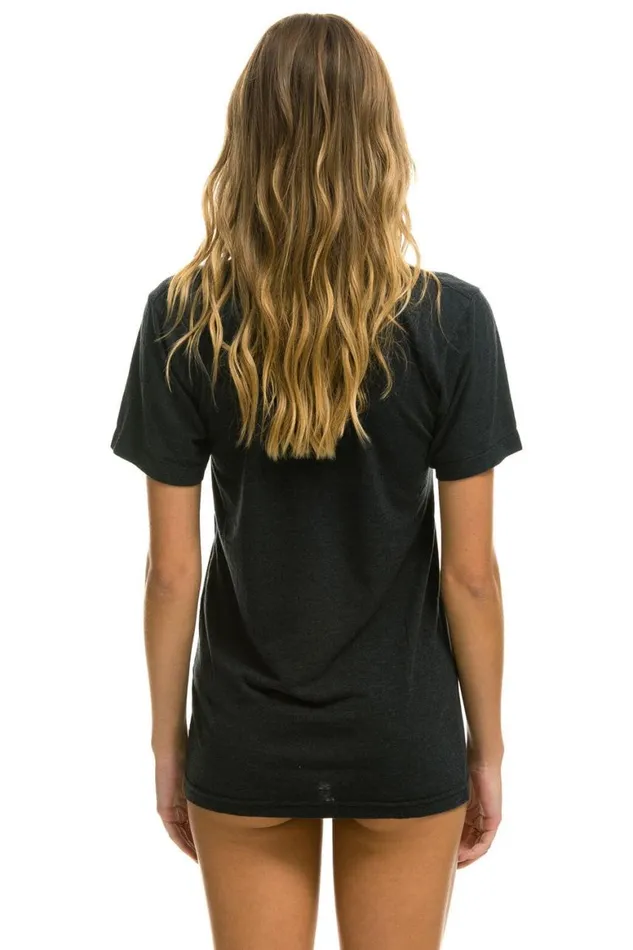 WomenMen Tees Aviator Nation La Jolla Tee 8211 Charcoal