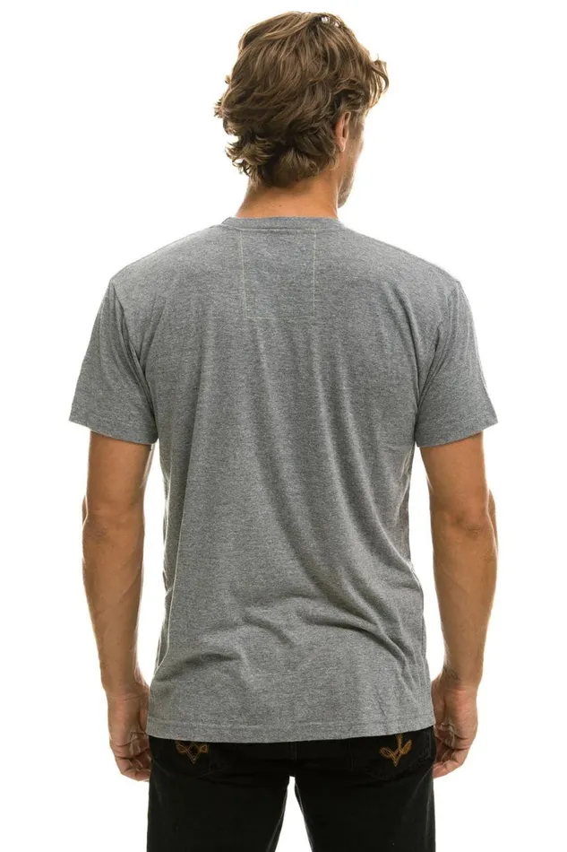 WomenMen Tees Aviator Nation Mill Valley Tee 8211 Heather Grey