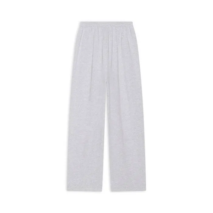 WomenMen Trousers Balenciaga Political Campaign Jogging Trousers In Grey