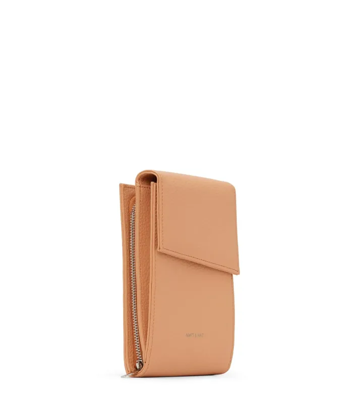 Women Met Vegan Crossbody Wallet 8211 Purity Melon Matt and Nat Cell Phone Holders