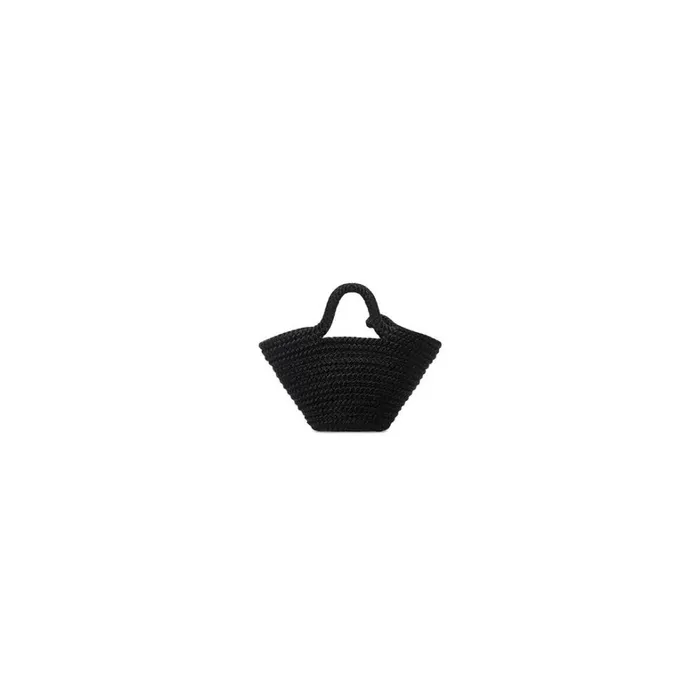 Women Mini Bags Balenciaga Ibiza Mini Basket With Strap In Black