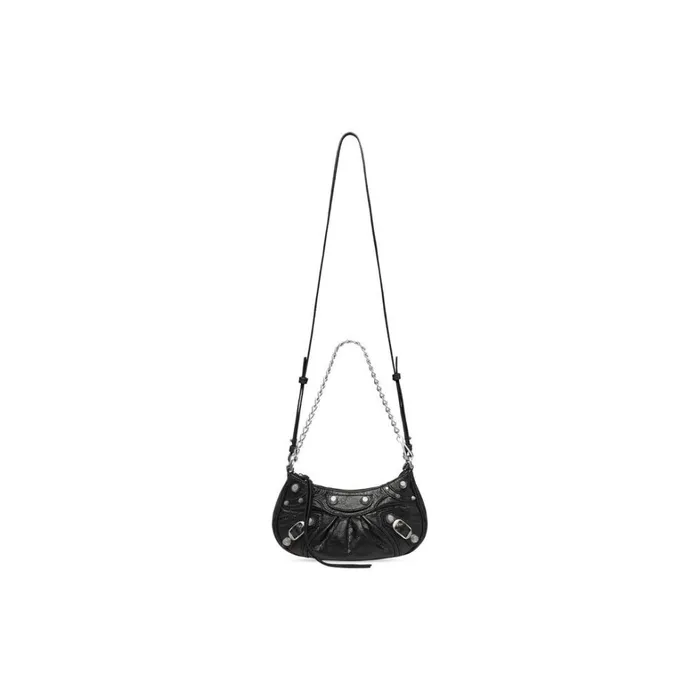 Women Mini Bags Balenciaga Le Cagole Mini Bag With Chain In Black