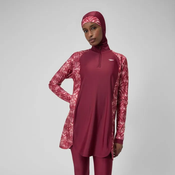 Women Modest Swimwear Speedo Women039s 3 Piece Swim Set Purple