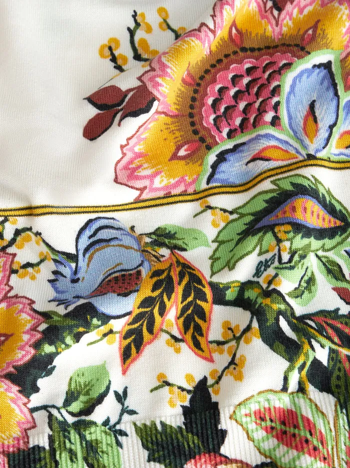 Women Multicoloured Bouquet Sweater Etro Knitwear