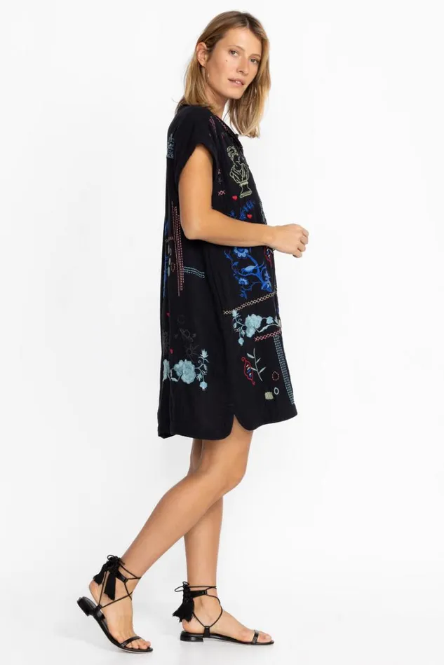 Women NAHMAD DRESS Black Johnny Was Dresses Women NAHMAD DRESS Black Johnny Was Dresses