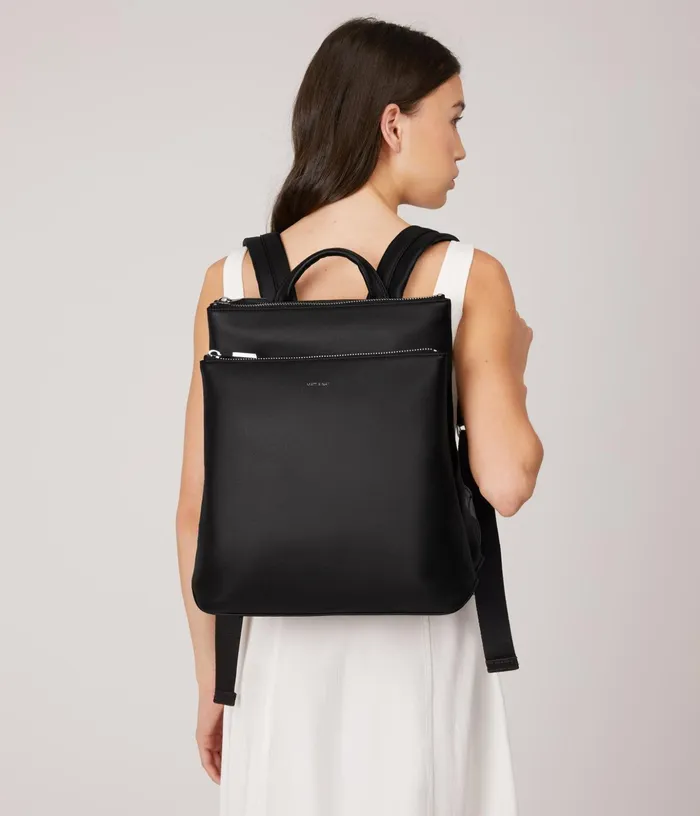 Women Nara Vegan Backpack 8211 Loom Essence Matt and Nat Backpacks