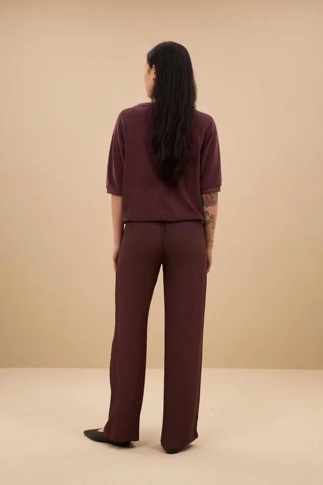 Women Neva Slub Top Pecan Bybar Tops and Shirts Women Neva Slub Top Pecan Bybar Tops and Shirts