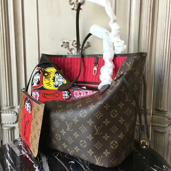 Women Neverfull Bag Louis Vuitton Louis Vuitton Neverfull MM M43499 Monogram Canvas 8211 Louis Vuitton Handbag Store