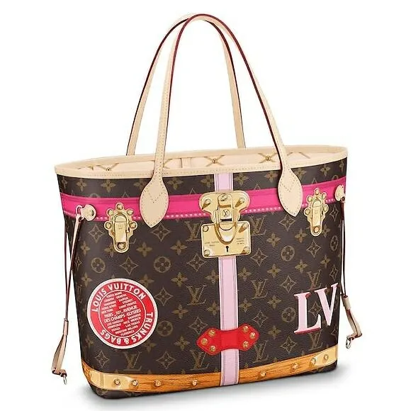 Women Neverfull Bag Louis Vuitton Louis Vuitton Neverfull MM Summer Trunk Monogram M41390 8211 Louis Vuitton Handbag Store Women Neverfull Bag Louis Vuitton Louis Vuitton Neverfull MM Summer Trunk Monogram M41390 8211 Louis Vuitton Handbag Store