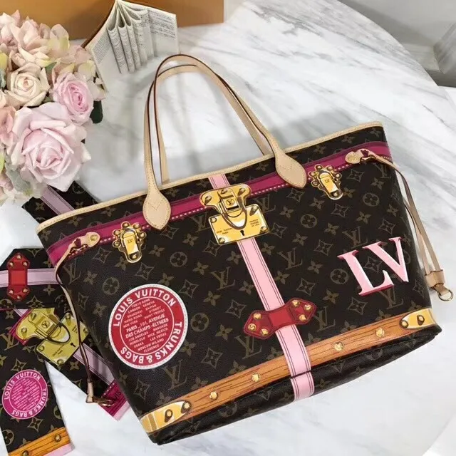 Women Neverfull Bag Louis Vuitton Louis Vuitton Neverfull MM Summer Trunk Monogram M41390 8211 Louis Vuitton Handbag Store Women Neverfull Bag Louis Vuitton Louis Vuitton Neverfull MM Summer Trunk Monogram M41390 8211 Louis Vuitton Handbag Store
