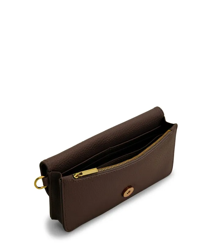 Women Note Vegan Wallet 8211 Purity Chocolate Matt and Nat Wallets