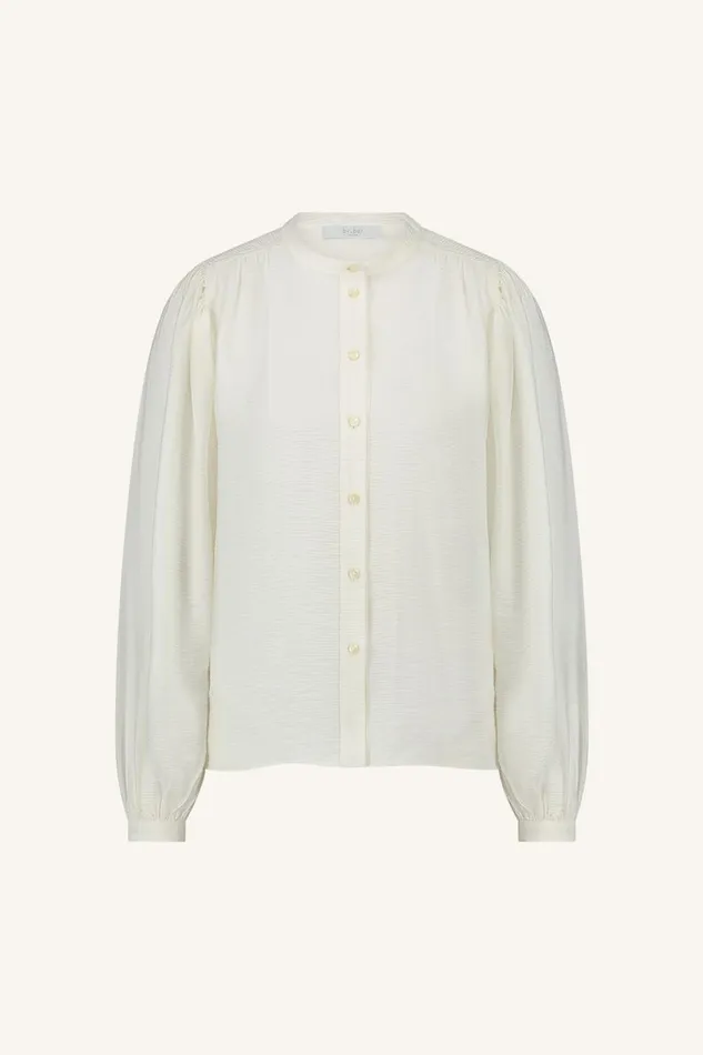 Women Olan Blouse Off White Bybar Blouses Women Olan Blouse Off White Bybar Blouses