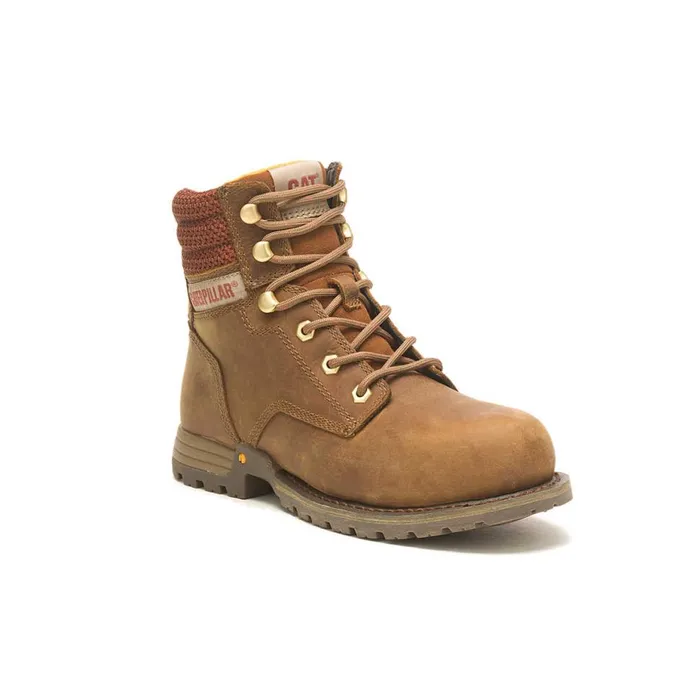 Women Paisley 6034 Steel Toe Work Boot Cat Footwear Boots