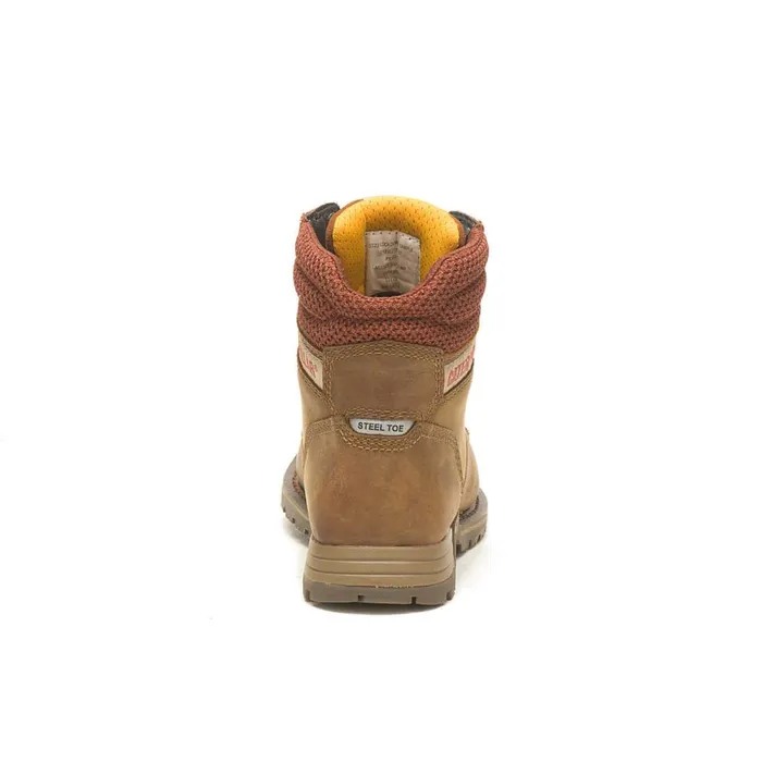 Women Paisley 6034 Steel Toe Work Boot Cat Footwear Boots