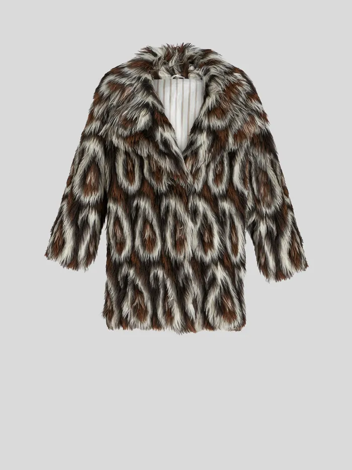Women Paisley Jacquard Coat Etro Coats And Outerwear