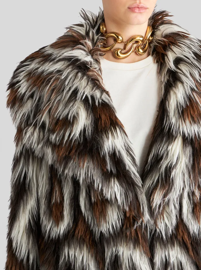 Women Paisley Jacquard Coat Etro Coats And Outerwear