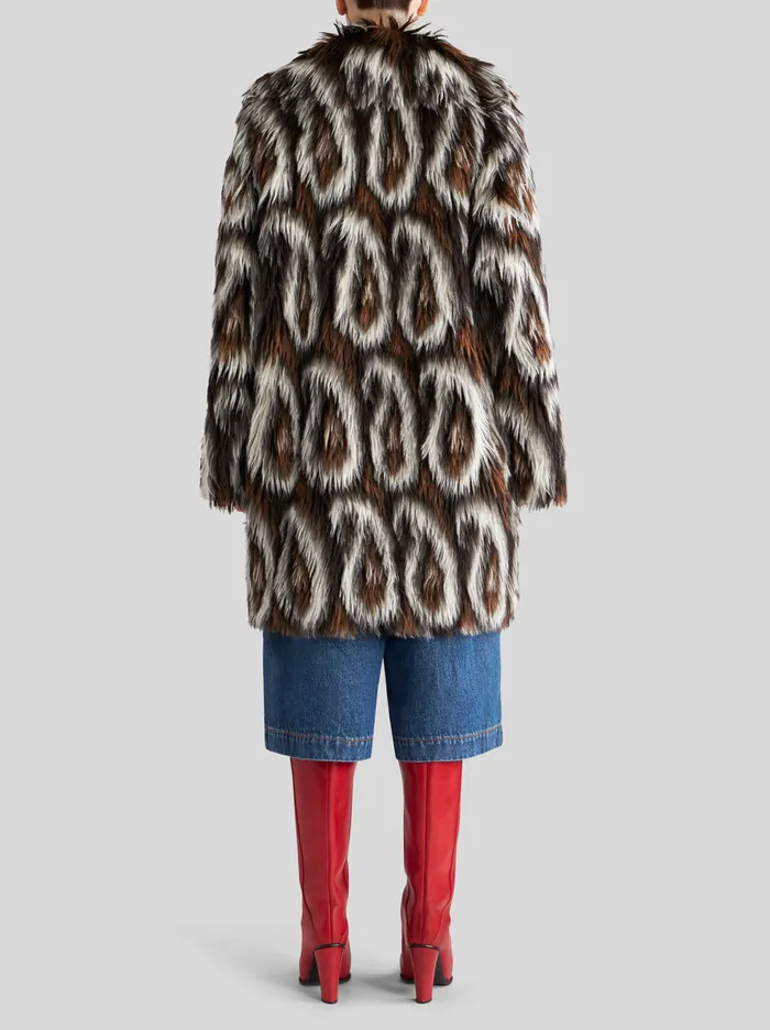 Women Paisley Jacquard Coat Etro Coats And Outerwear