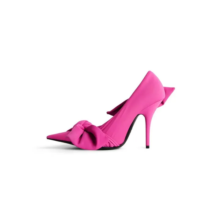 Women Pumps and Heels Balenciaga Knife Knot 110mm Pump In Bright Pink