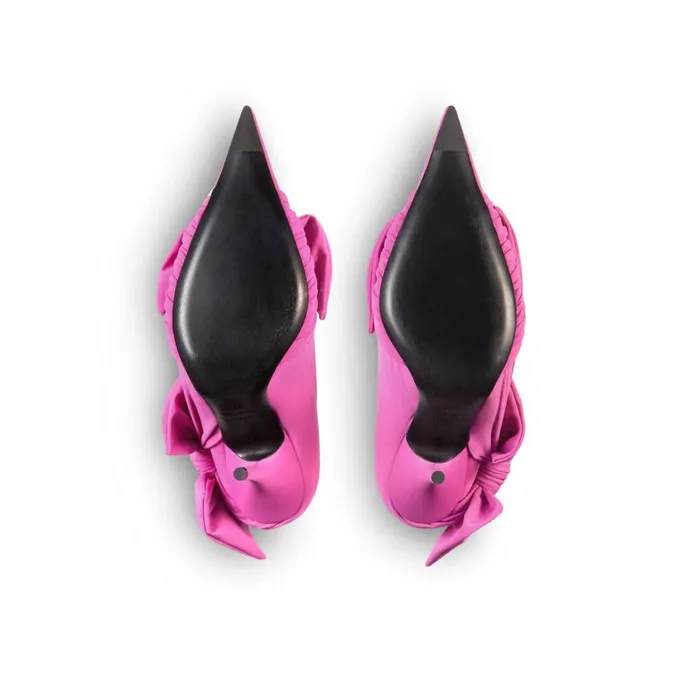 Women Pumps and Heels Balenciaga Knife Knot 110mm Pump In Bright Pink