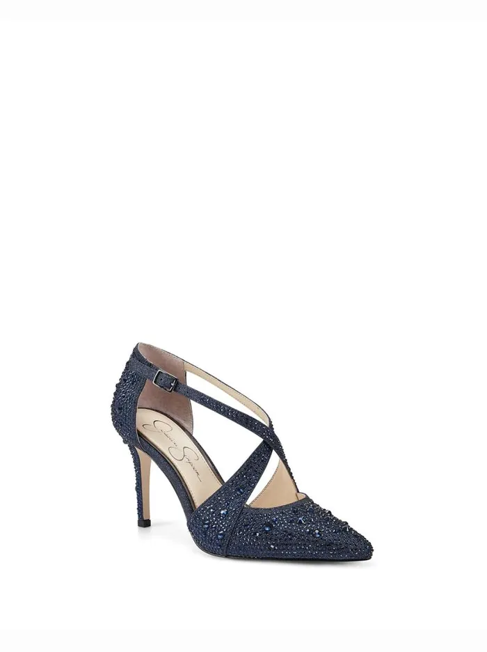 Women Pumps Jessica Simpson Accile High Heel In Navy