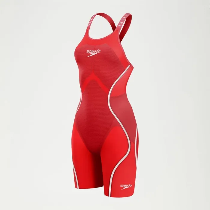 Women Racing Suits Speedo Women039s Fastskin LZR Pure Intent 20 Openback Kneeskin RedWhite Women Racing Suits Speedo Women039s Fastskin LZR Pure Intent 20 Openback Kneeskin RedWhite