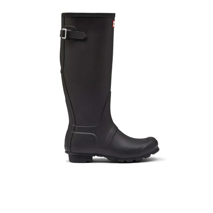 Women Rain Boots Hunter Boots Original Back Adjustable Tall Rain Boots Black Women Rain Boots Hunter Boots Original Back Adjustable Tall Rain Boots Black