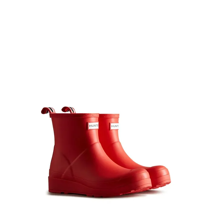 Women Rain Boots Hunter Boots PLAY Short Rain Boots 8211 Hunter Boots Logo Red Women Rain Boots Hunter Boots PLAY Short Rain Boots 8211 Hunter Boots Logo Red
