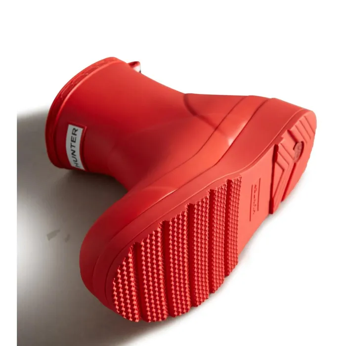 Women Rain Boots Hunter Boots PLAY Short Rain Boots 8211 Hunter Boots Logo Red Women Rain Boots Hunter Boots PLAY Short Rain Boots 8211 Hunter Boots Logo Red