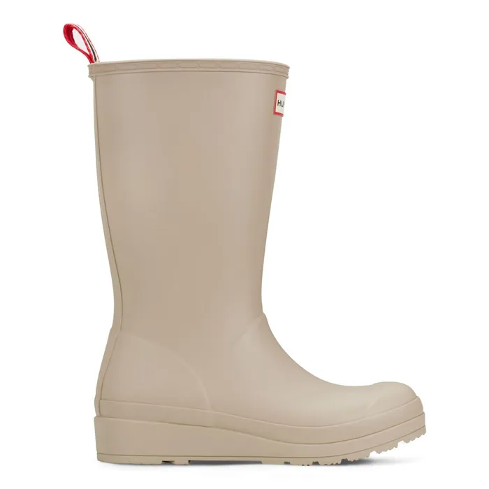 Women Rain Boots Hunter Boots PLAY Tall Rain Boots Light Natural