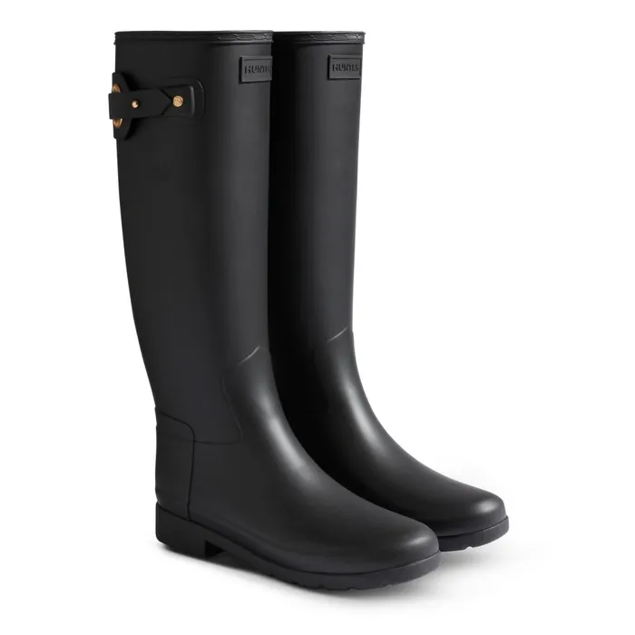 Women Rain Boots Hunter Boots Refined Tall Rain Boots 8211 Hunter Boots Black Women Rain Boots Hunter Boots Refined Tall Rain Boots 8211 Hunter Boots Black