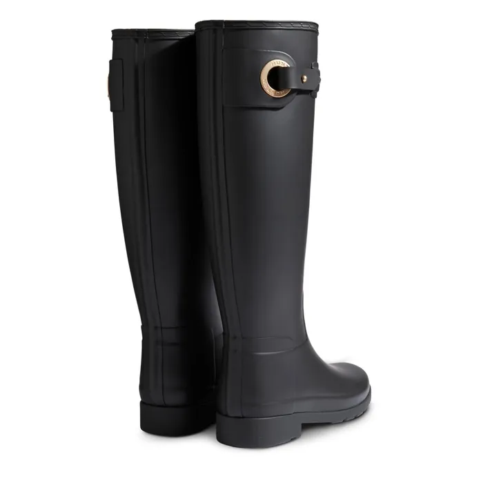 Women Rain Boots Hunter Boots Refined Tall Rain Boots 8211 Hunter Boots Black Women Rain Boots Hunter Boots Refined Tall Rain Boots 8211 Hunter Boots Black