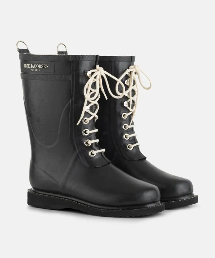 Women Rainboots Accessories Ilse Jacobsen Laces For Rub15 8211 White