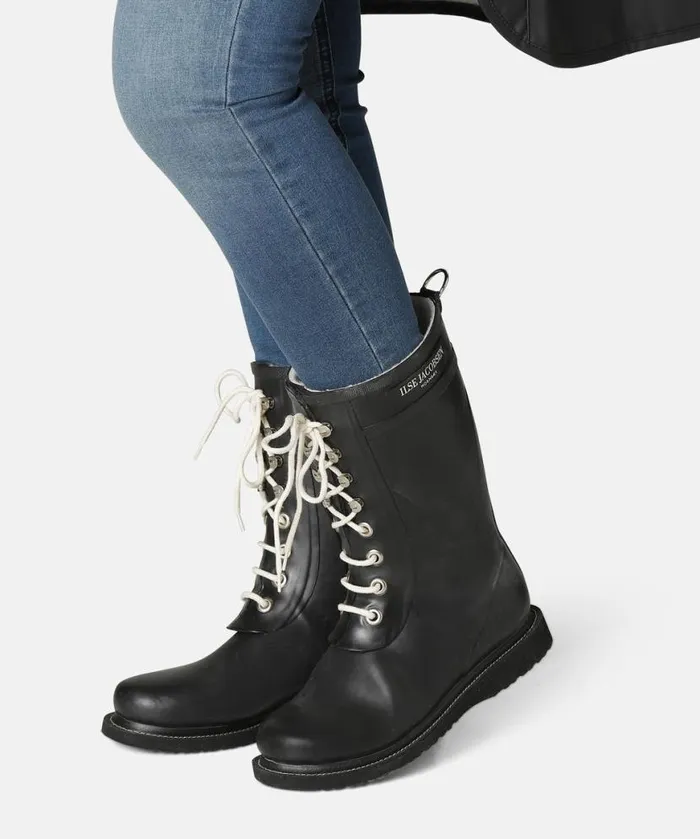 Women Rainboots Medium Ilse Jacobsen 34 Rubber Boots 8211 Black