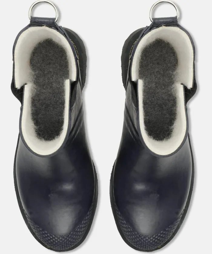 Women Rainboots Short Ilse Jacobsen Short Rubber Boots With High Heel 8211 Dark Indigo Women Rainboots Short Ilse Jacobsen Short Rubber Boots With High Heel 8211 Dark Indigo