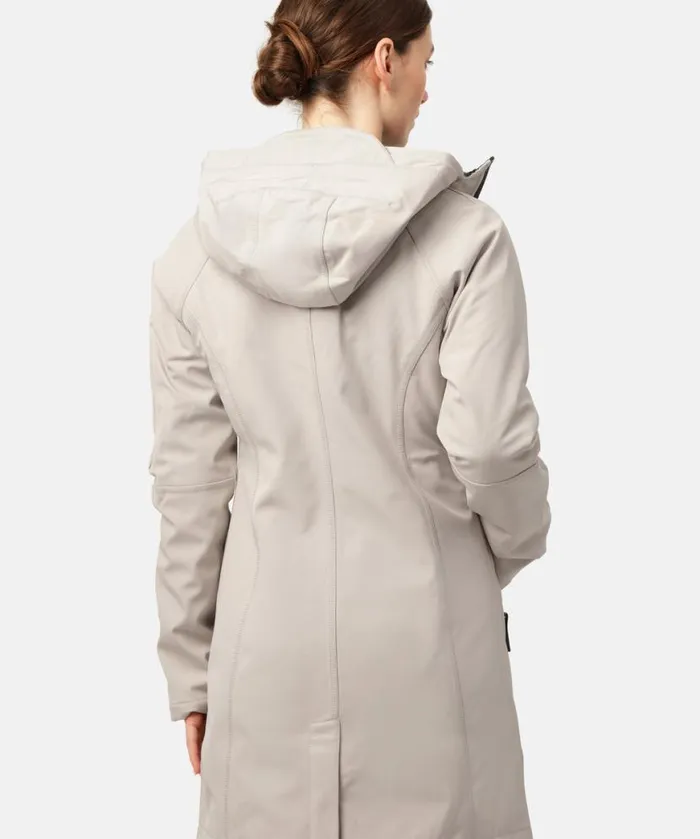 Women Raincoats Ilse Jacobsen Raincoat 8211 Chateau Gray