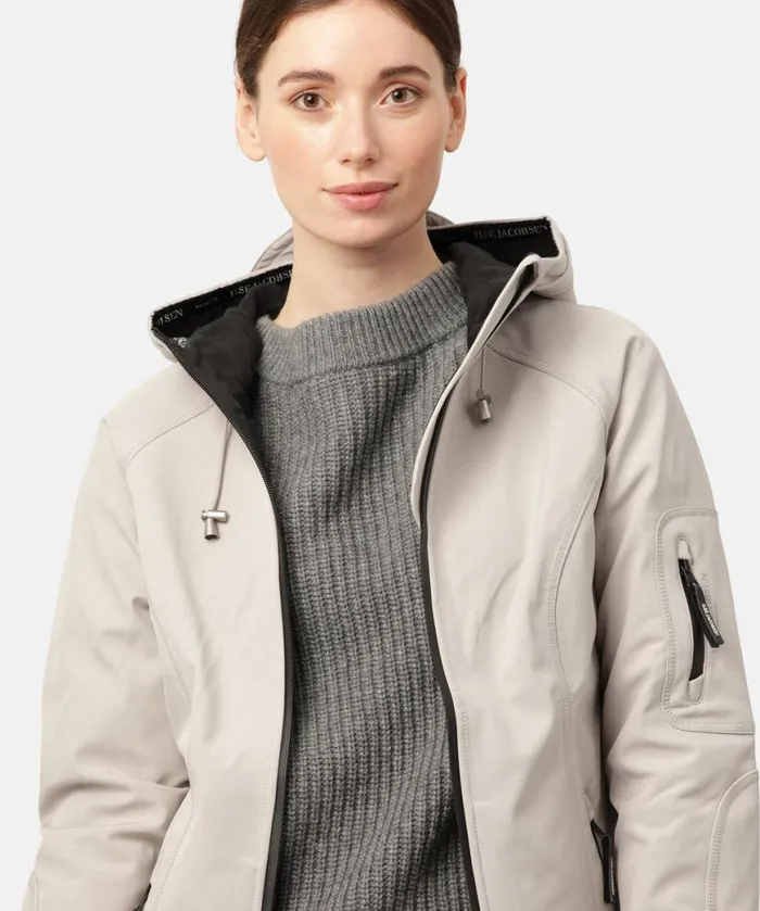 Women Raincoats Ilse Jacobsen Raincoat 8211 Chateau Gray