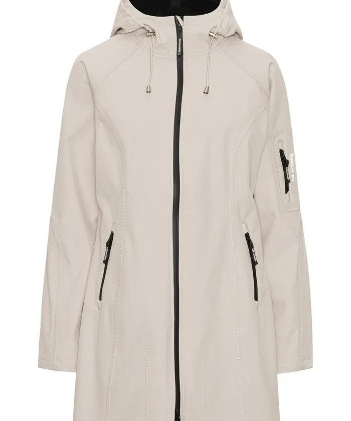 Women Raincoats Ilse Jacobsen Raincoat 8211 Chateau Gray