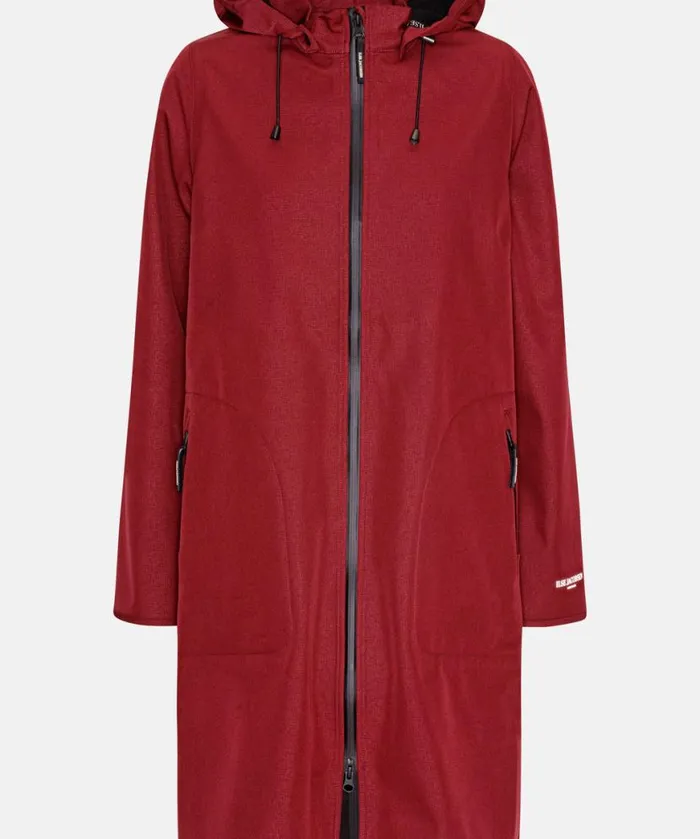 Women Raincoats Ilse Jacobsen Raincoat 8211 Rhubarb