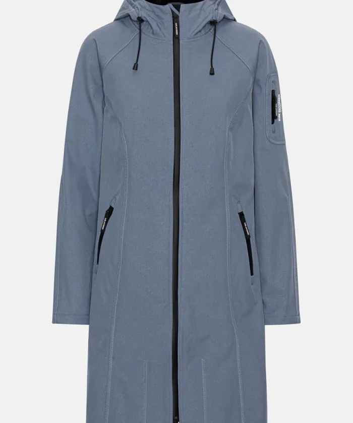 Women Raincoats Ilse Jacobsen Raincoat 8211 Winter Ocean
