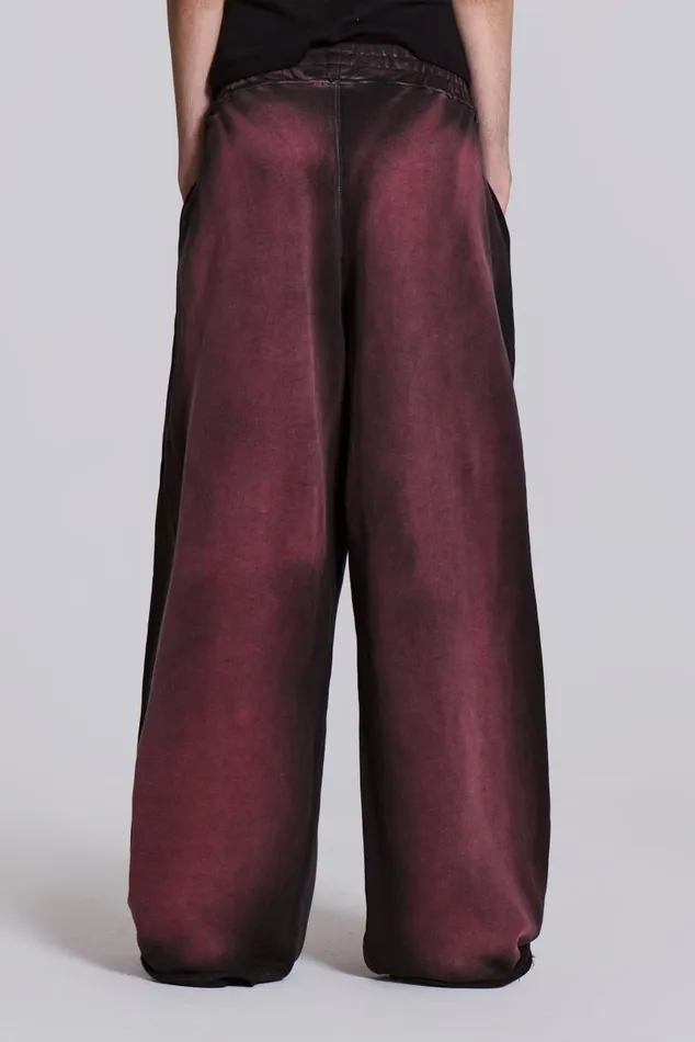 Women Red Fade Monster Joggers Jaded London CoOrds