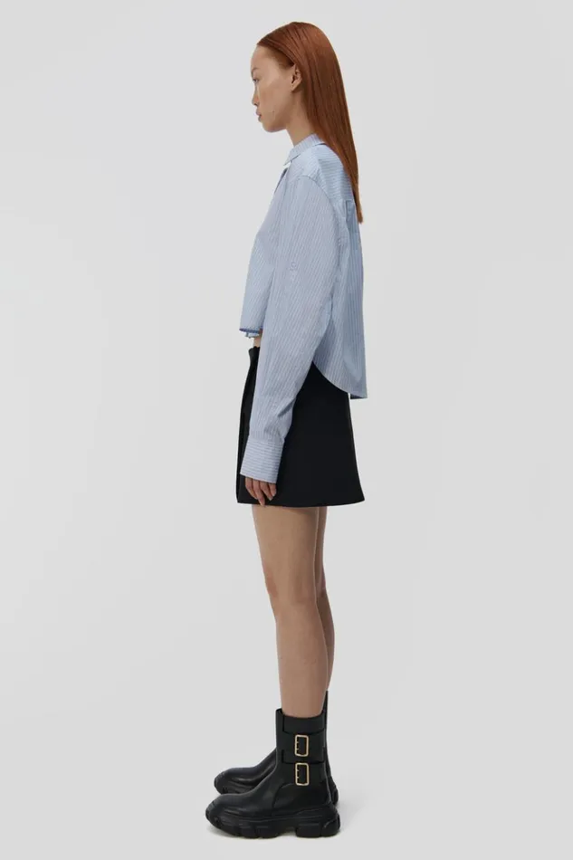 Women Renata Shirt Stripe Jonathan Simkhai Tops and Bodysuits